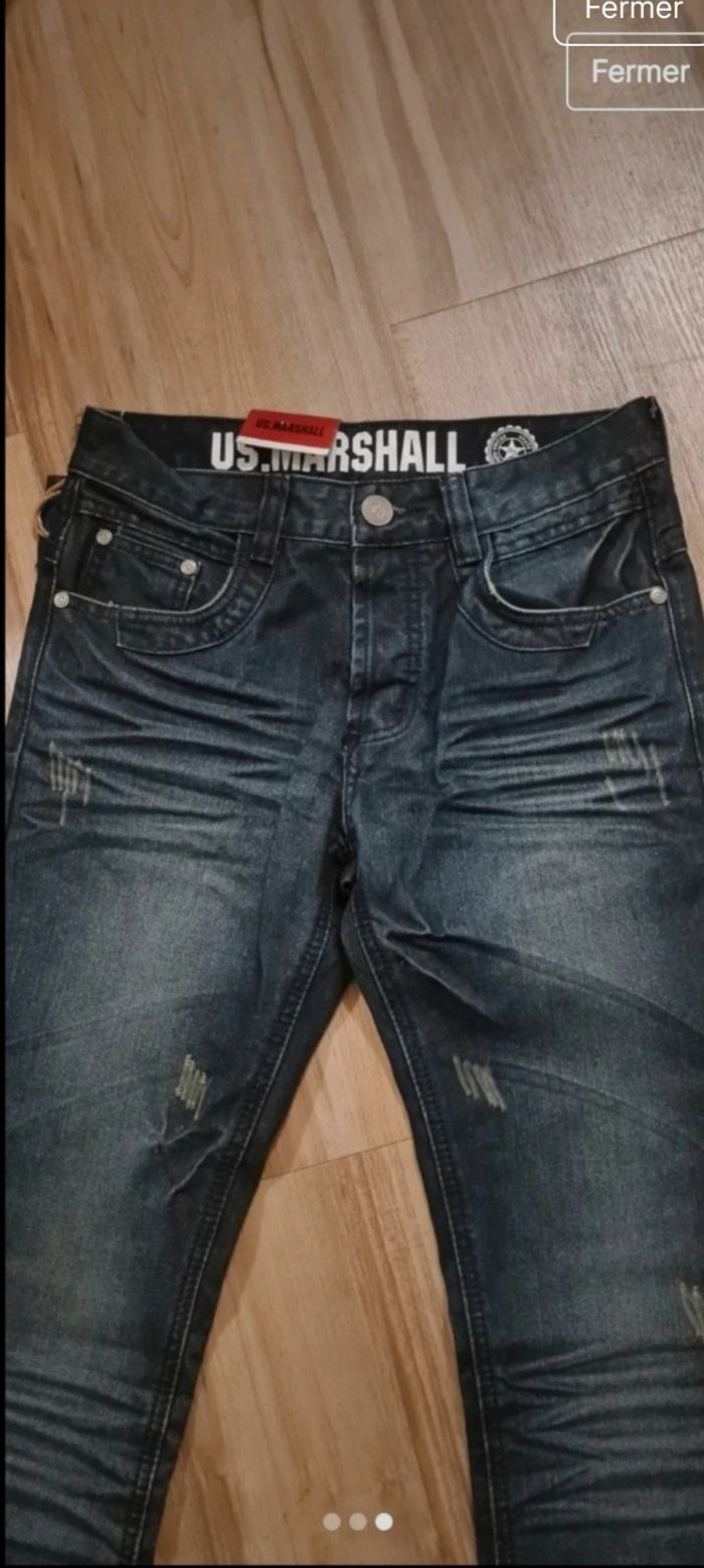 Jeans us marshall homme h132 T.38 - photo numéro 3