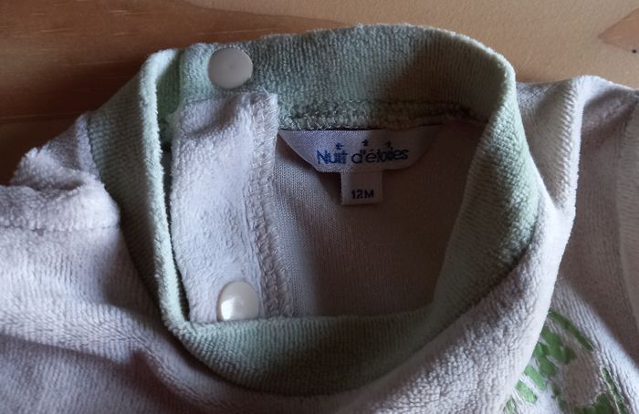 Pyjama velours bébé - photo numéro 2