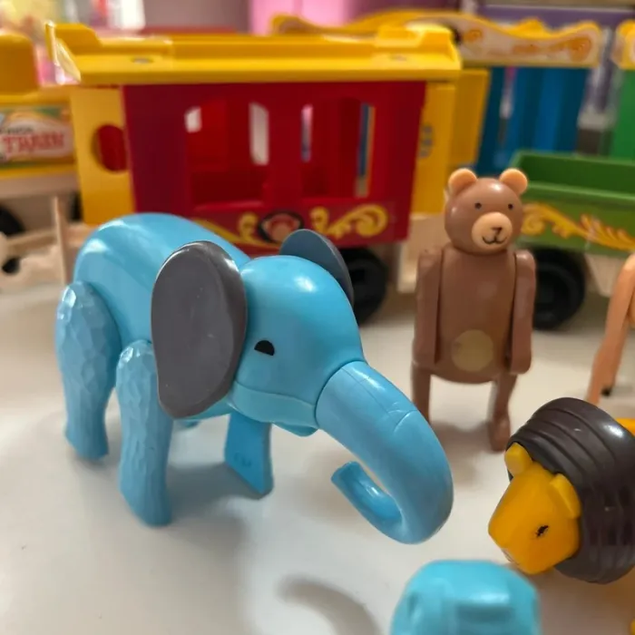 Circus train cirque fisher price vintage complet - photo numéro 4