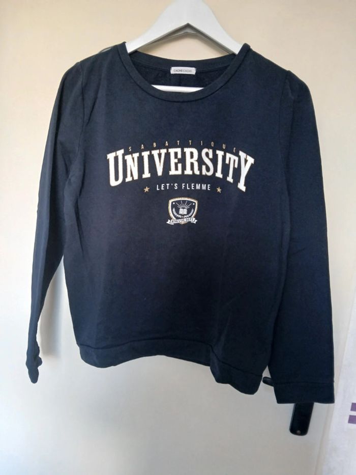 Sweat bleu marine Taille S