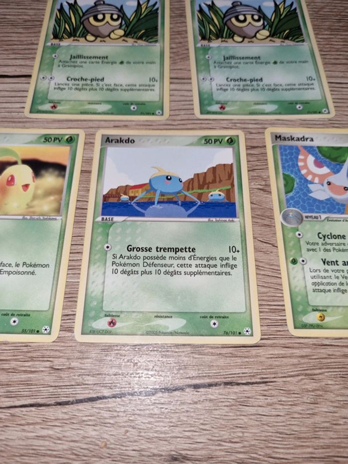 7 carte pokémon 2005 légende oublié - photo numéro 7