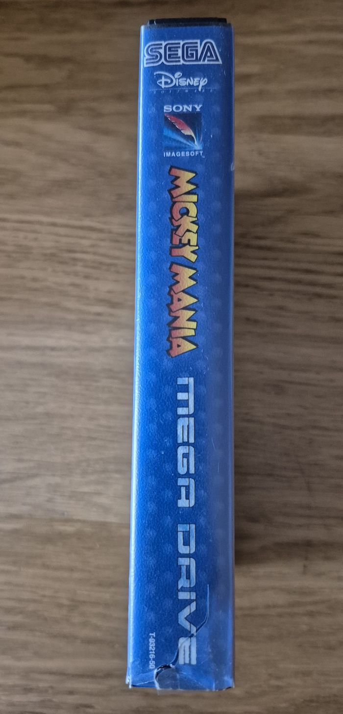 mickey mania disney sega megadrive complet en boite et notice Cib Pal Eur - photo numéro 2