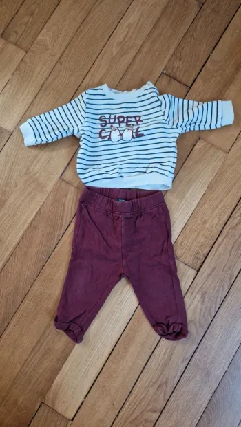 Ensemble bébé 6 mois