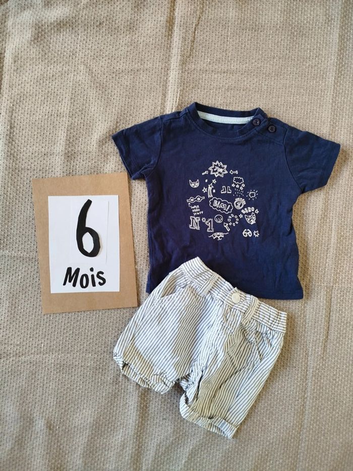 Ensemble short tee shirt - photo numéro 3