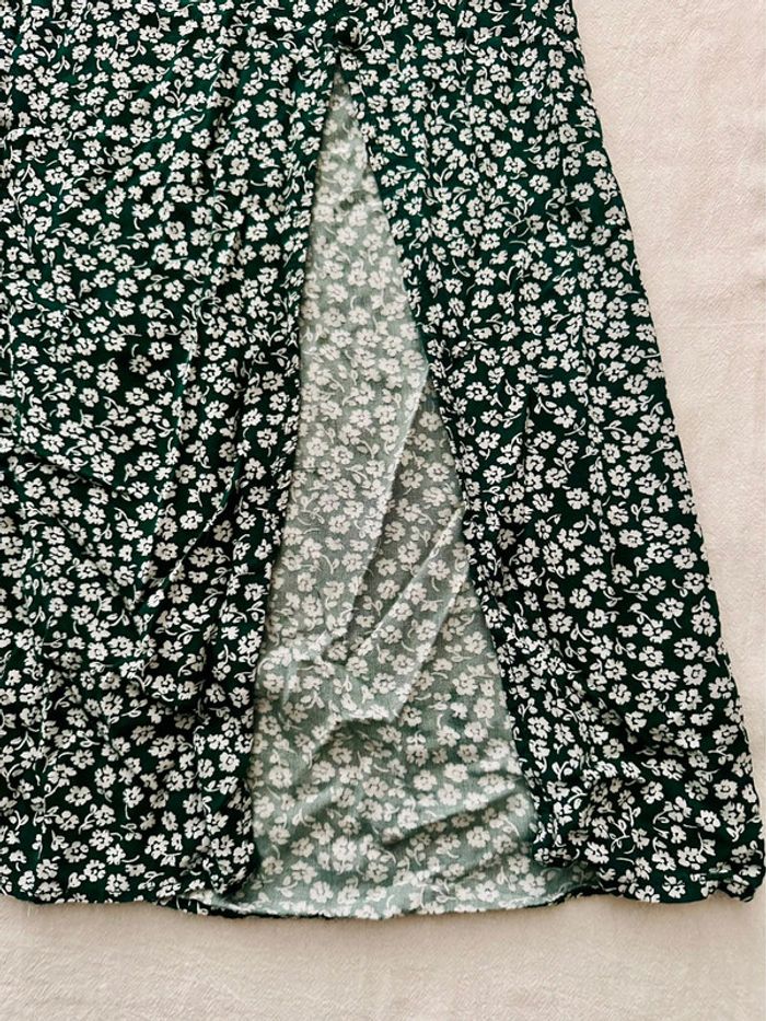Jupe fleurie avec fentes H&M Taille M - photo numéro 2