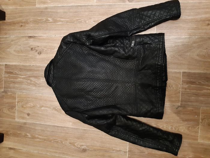 Blouson noir femme - photo numéro 4