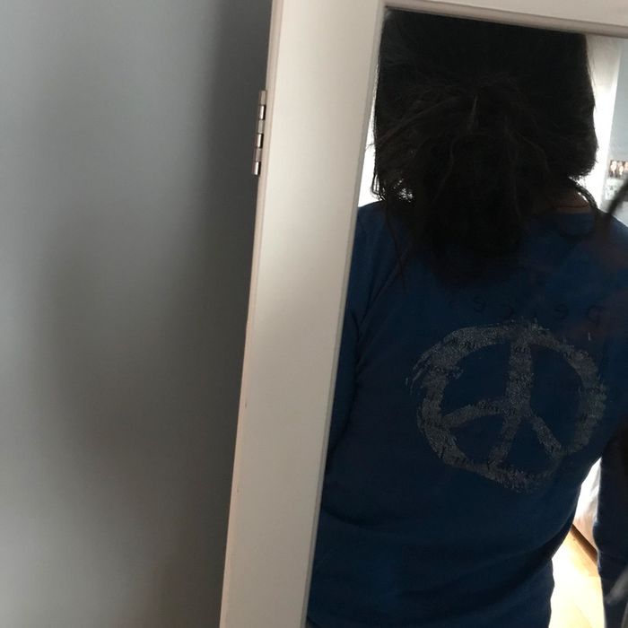 Pull bleu cachemere - photo numéro 5