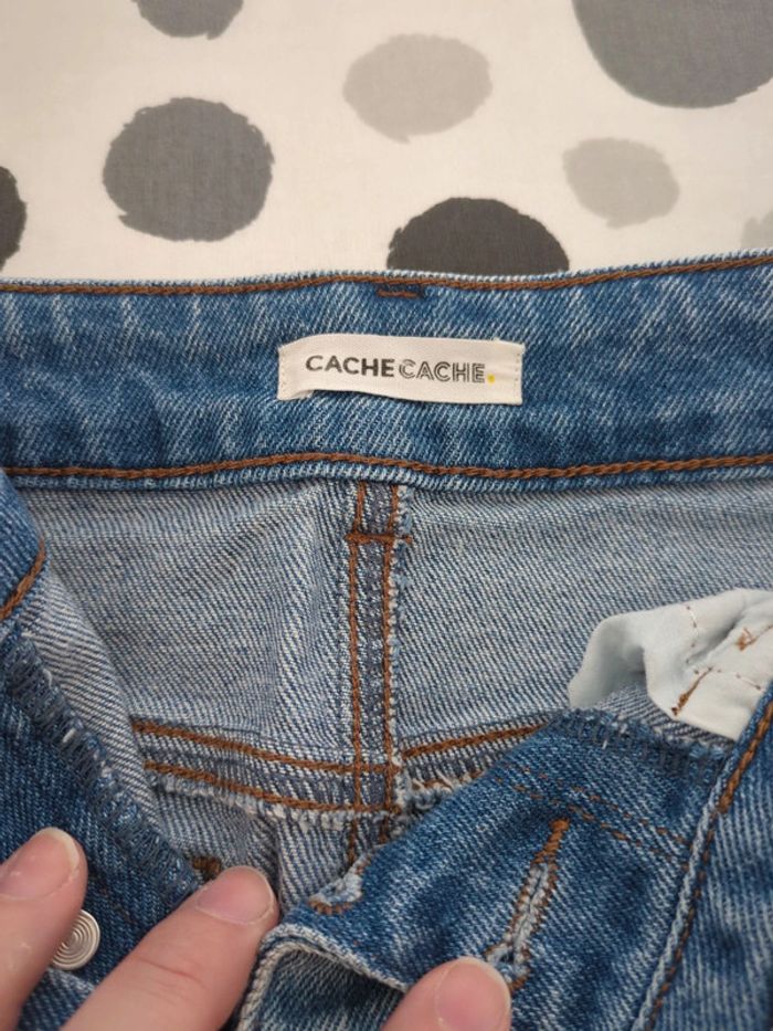 Jupe jean cache cache - photo numéro 2