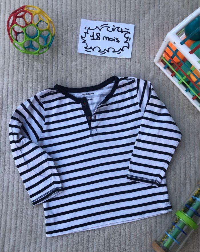 T-shirt à manches longues - 18 mois - Pat&Ripaton