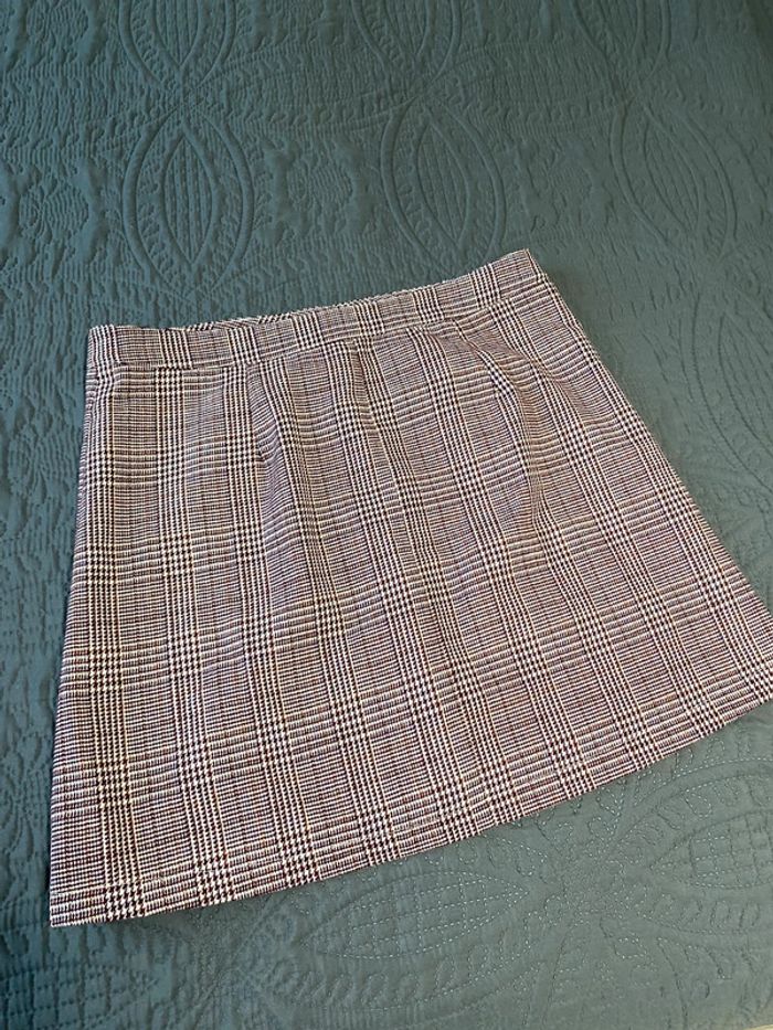 Petite jupe à carreaux bordeaux 44 🌸 Ucollection - photo numéro 8