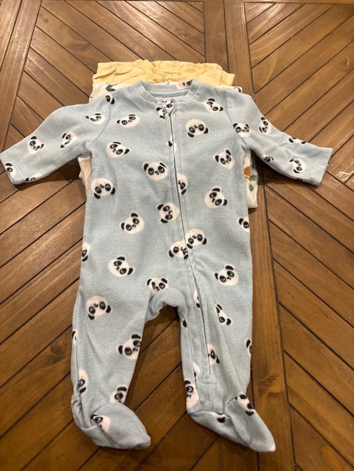 Lot 5 pyjamas 3 mois - photo numéro 3
