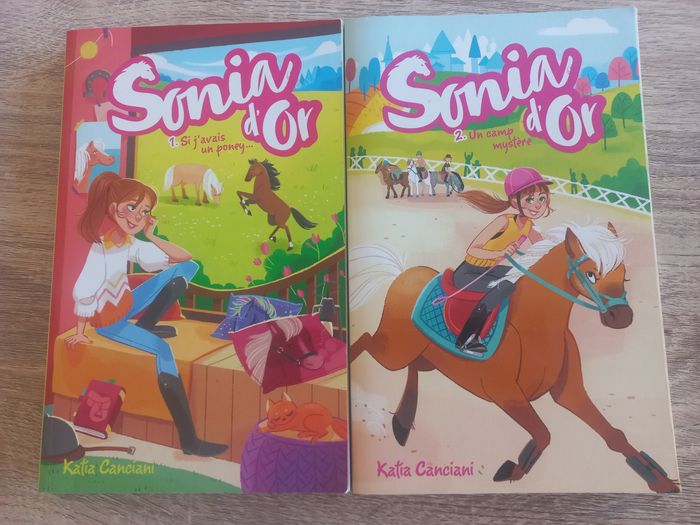 Sonia d'or tomes 1et 2