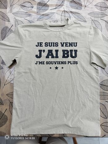 T-shirt imprimé