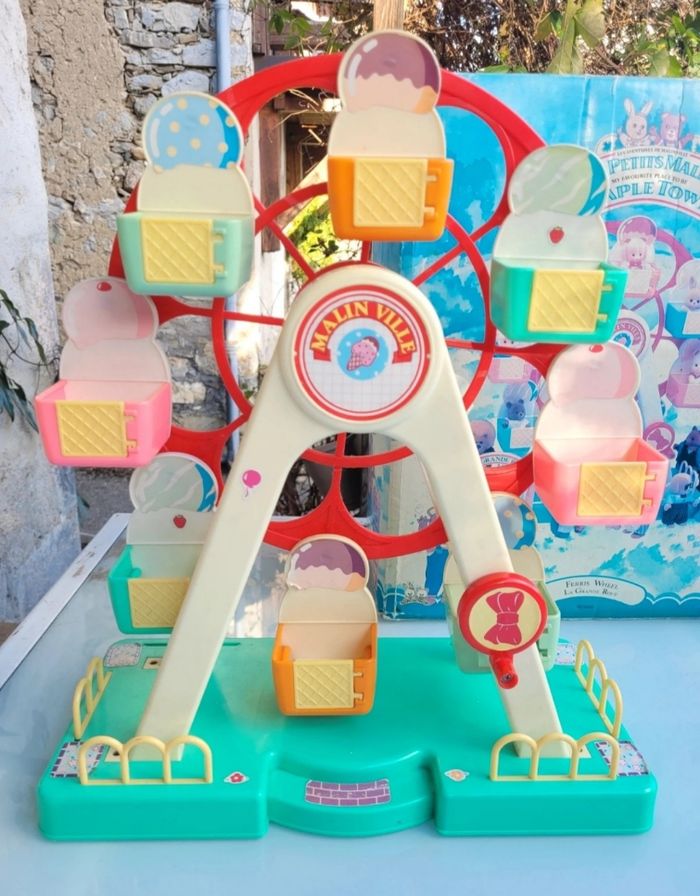 Superbe boite rare, ancêtres sylvanian families : Les petits malins 🎡 La grande roue 🎡 - photo numéro 5