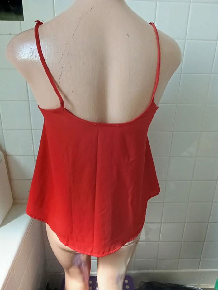 Debardeur - chili (orange/rouge) - Taille XS - Amisu - photo numéro 6