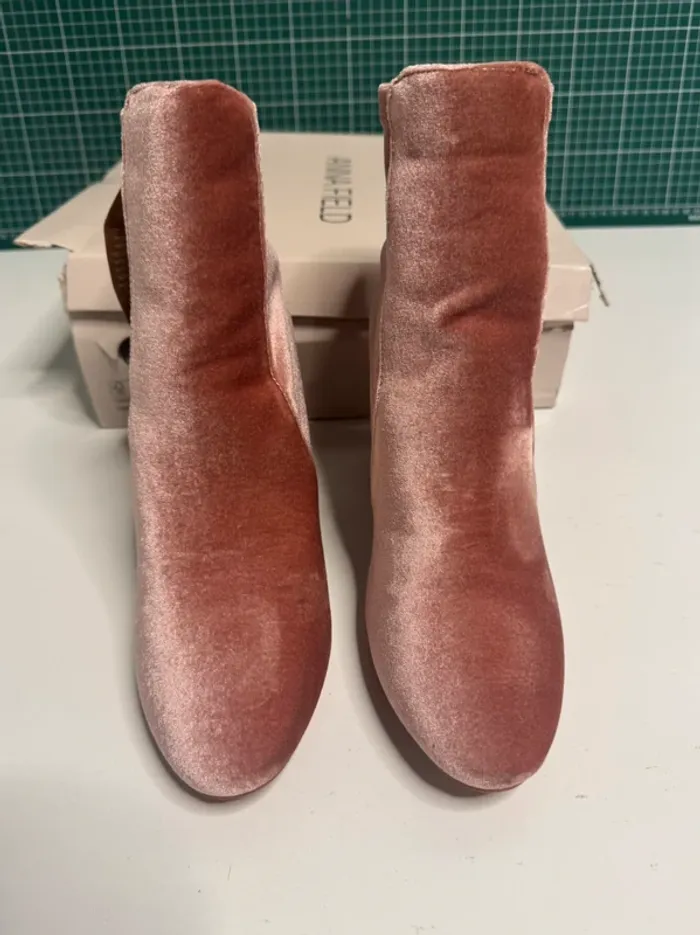 Boots à talons Light Pink Anna Field neuve taille 37 - photo numéro 3