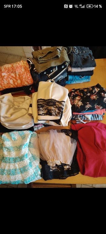 Lot vêtements femme taille xs