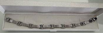 Bracelet homme acier neuf