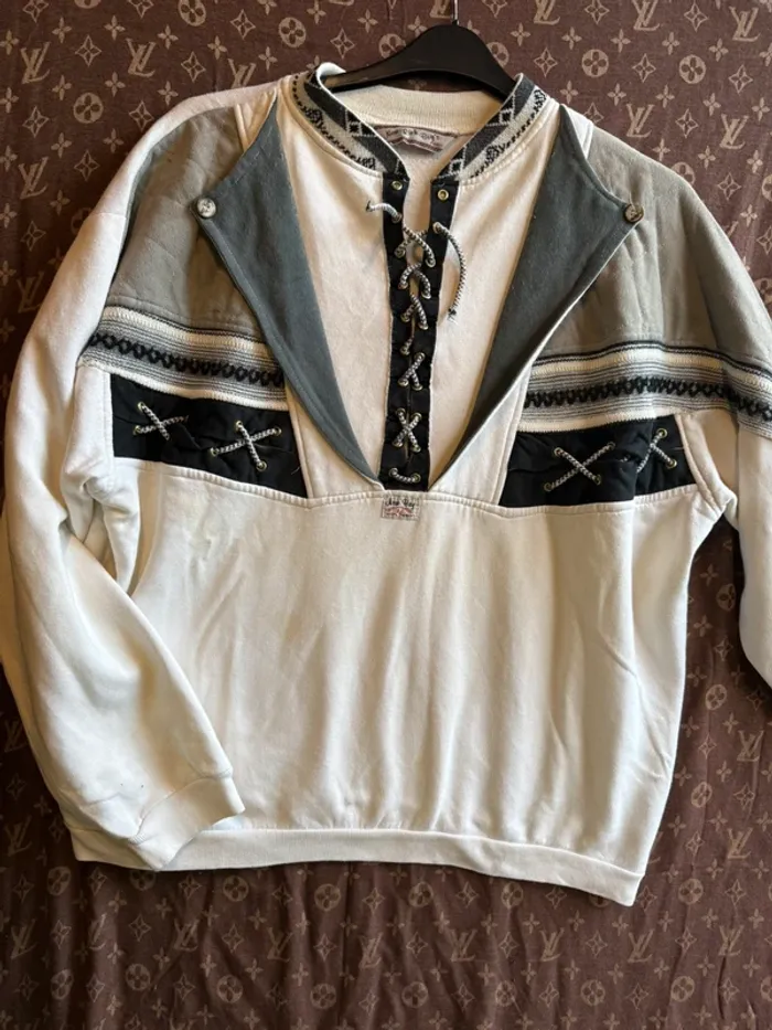 Pull oversize vintage new rich Boy’s - photo numéro 3