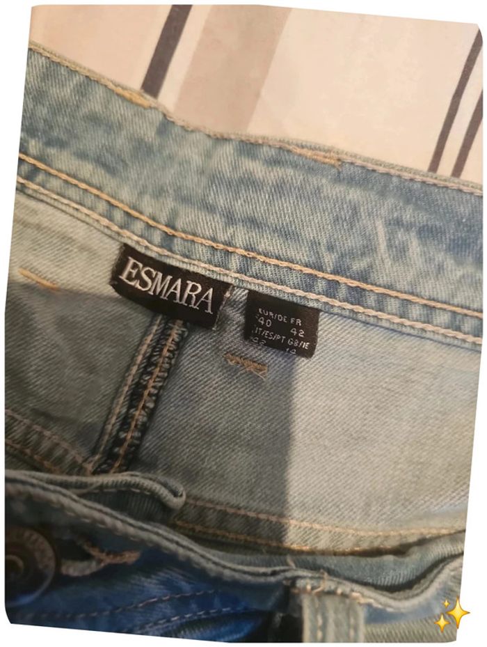 Short taille basse 42 bleu clair - photo numéro 2