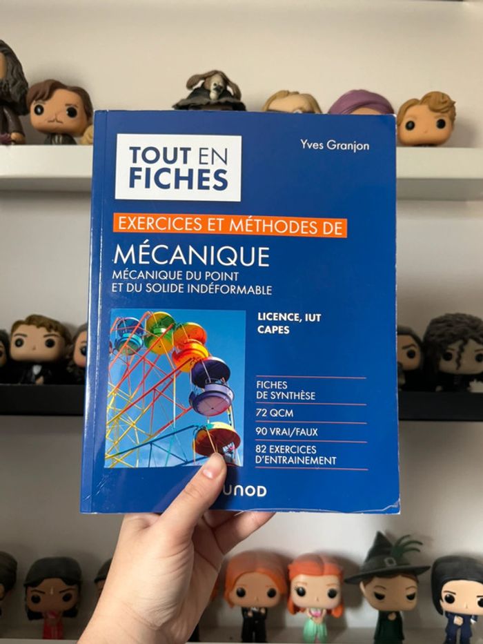 Livre d’exercices, mécanique