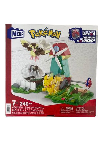 Mega Contrux Pokémon Moulin à la campagne 240 pièces Mattel neuf