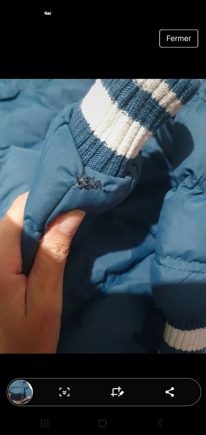 Veste bleu - photo numéro 8