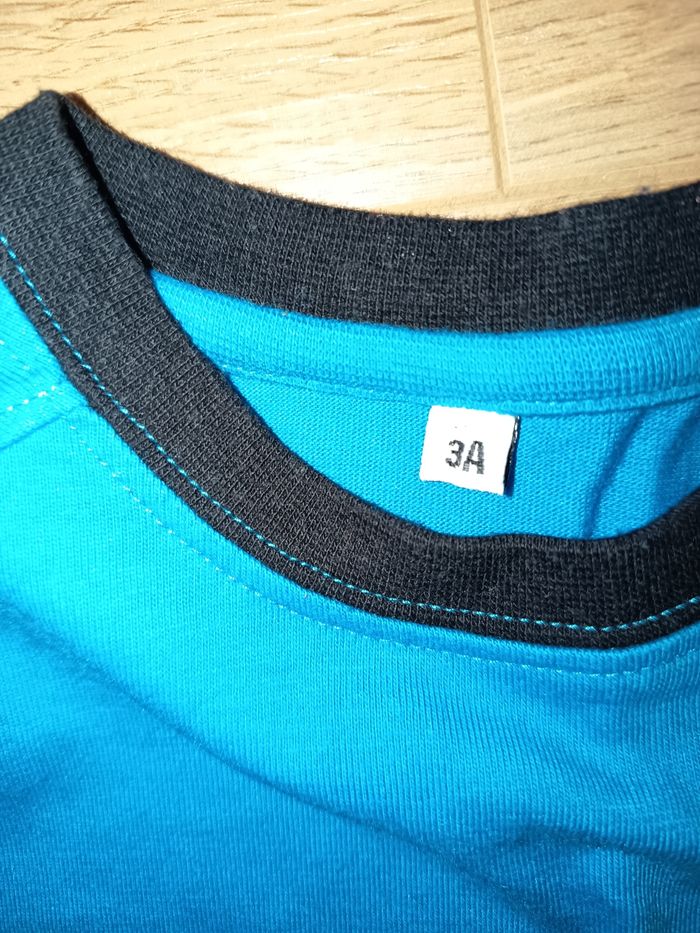 T-shirt manches longues garçon, taille 3 ans, NEUF - photo numéro 3