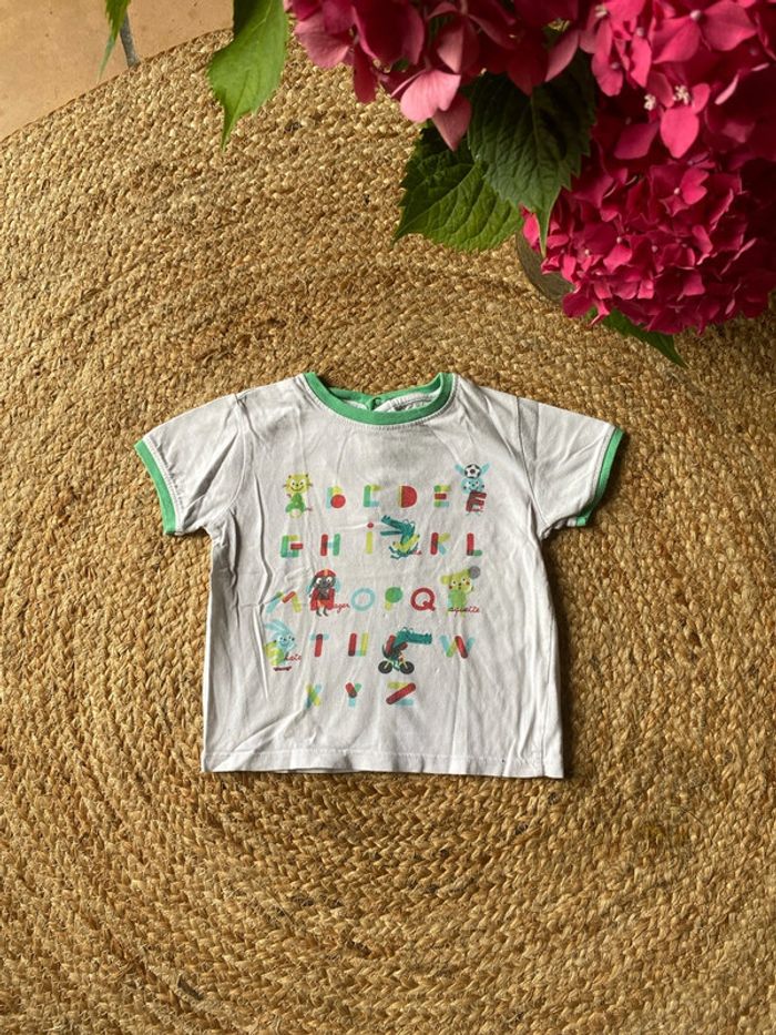 Tee shirt dpam 23 mois