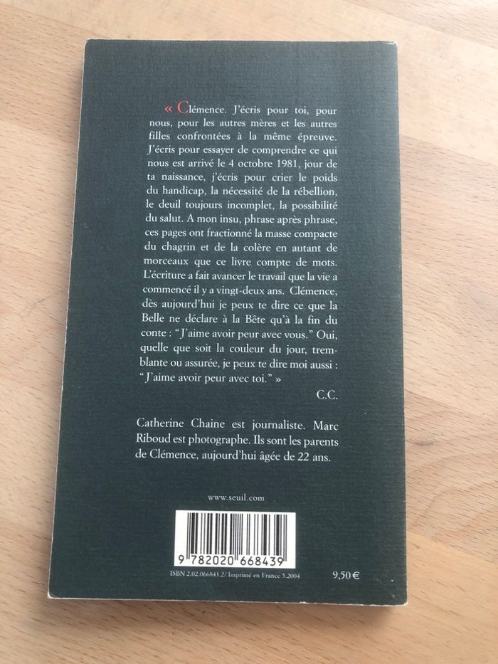 J’aime avoir peur avec toi - Catherine Chaine - photo numéro 2