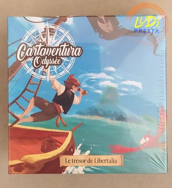 Cartaventura : Odyssée - Le Trésor de Libertalia - Jeu de société sous emballage