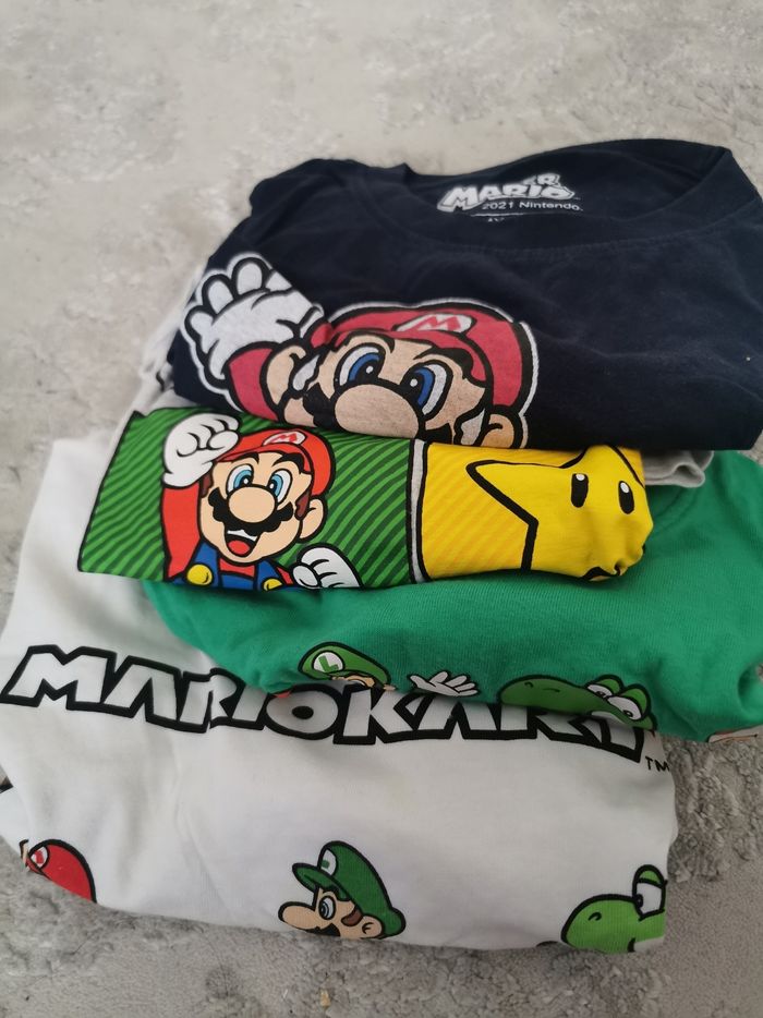 Lot vêtement 3-4 ans mario