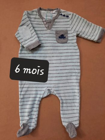 Pyjama velours 🚙 Kitchoun 🚙