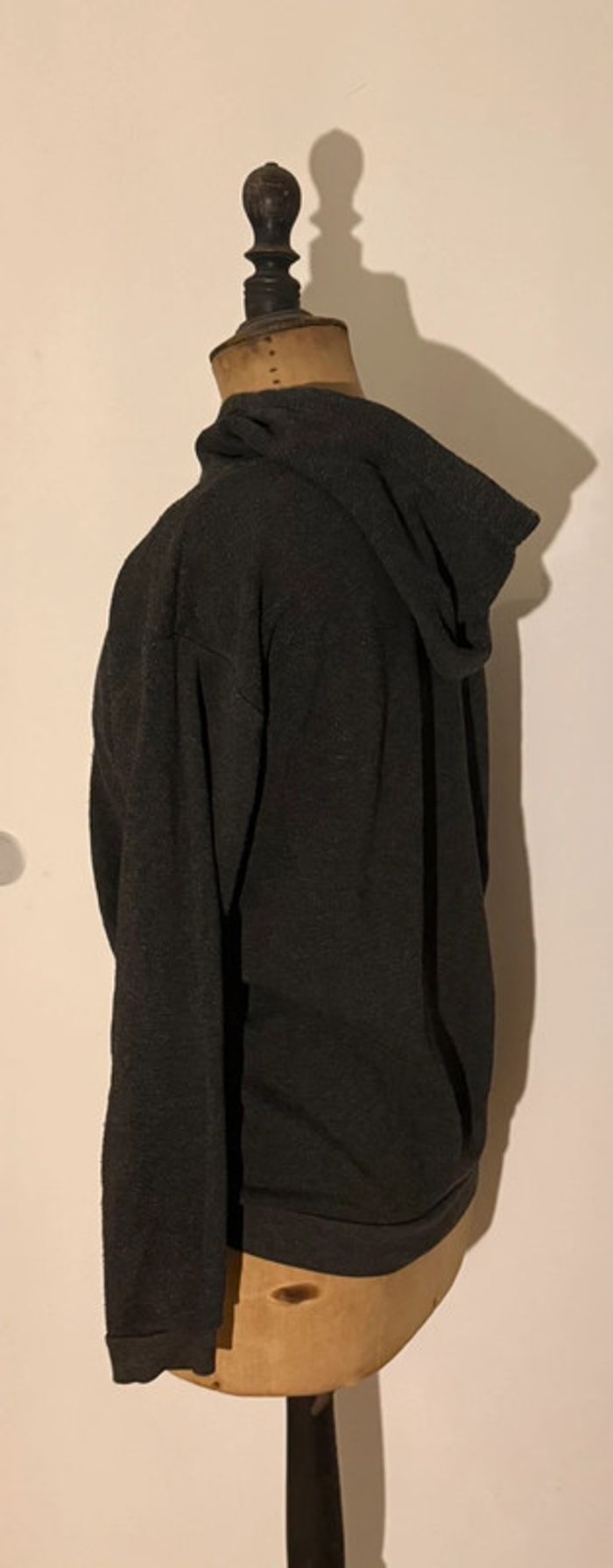Sweat à capuche noir In Extenso - photo numéro 2