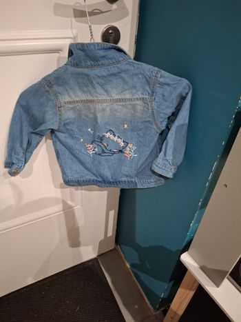 Veste en jeans  taille 18 mois