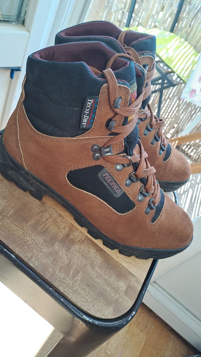 Tecnica Trekking femme / Chaussures randonnée / Tecni-Dry imperméable/Chaussure de rando vintage - photo numéro 2