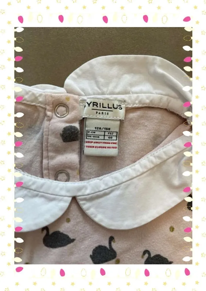 T-shirt Cyrillus enfant fille 12 ans - photo numéro 4