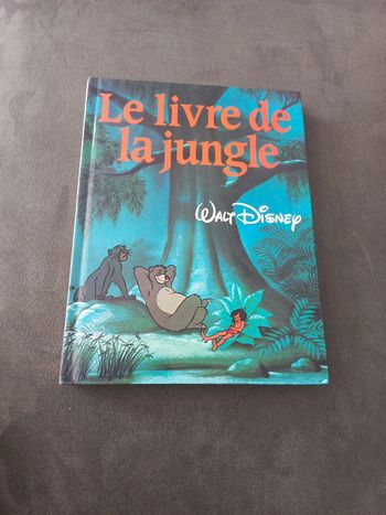 Livre le livre de la jungle Walt disney France loisirs