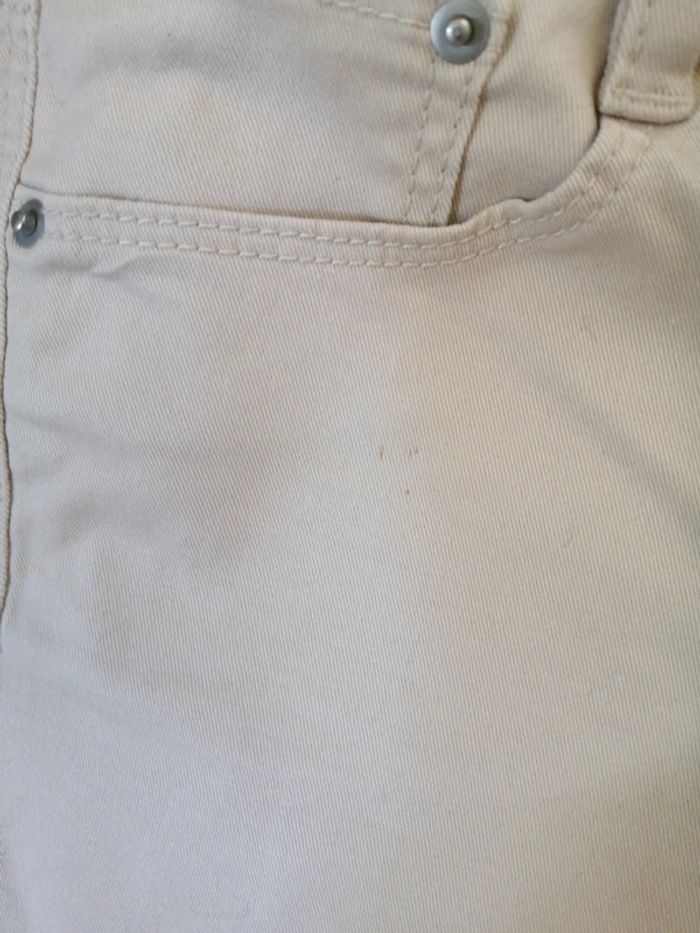 Pantacourt beige en 38 - photo numéro 3