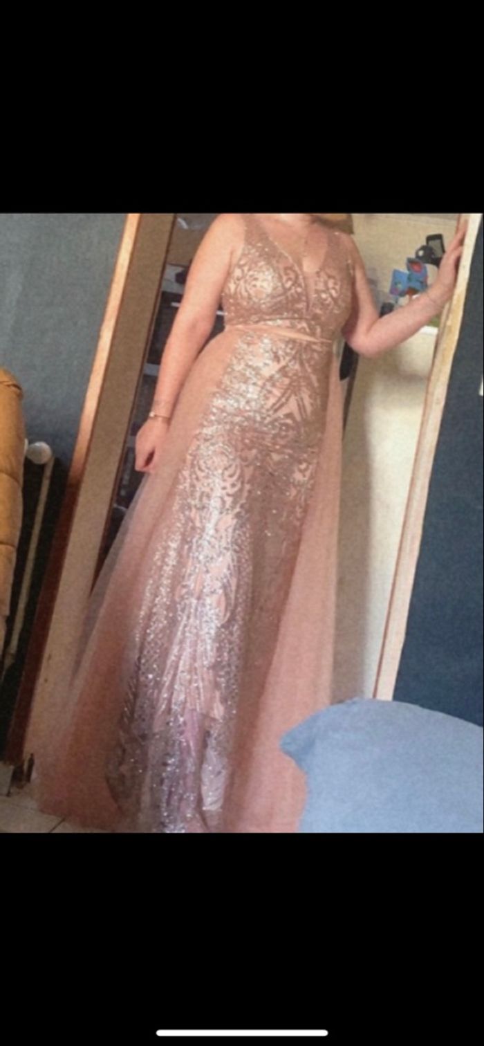 Robe de soirée/mariage/bapteme - photo numéro 4