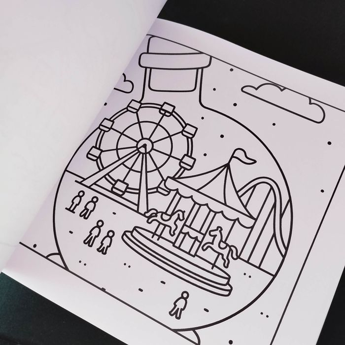 Livre coloriage cozy colo neuf 24 pages - photo numéro 8