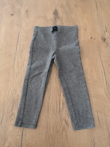 Pantalon tape à l'œil à carreaux