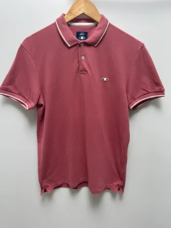 Polo Oxbow dark pink vintage Mens Size Small