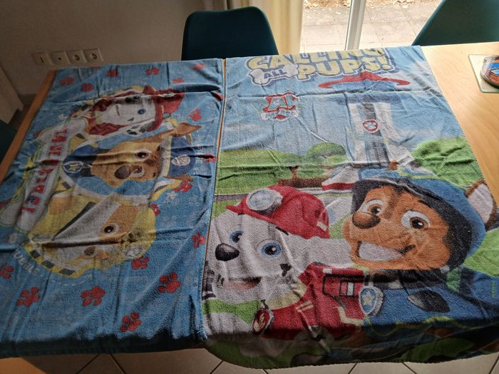 Lot de 2 serviettes pat patrouille