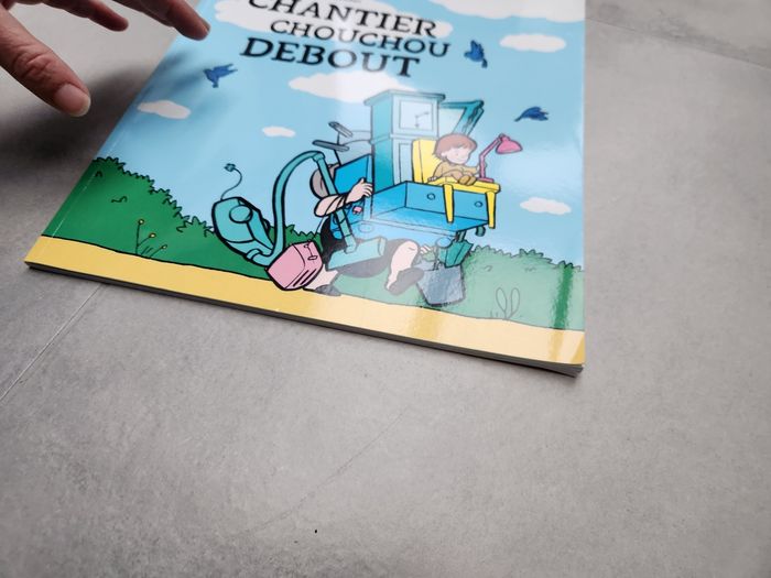 Livre souple enfant : Chantier Chouchou debout - photo numéro 3