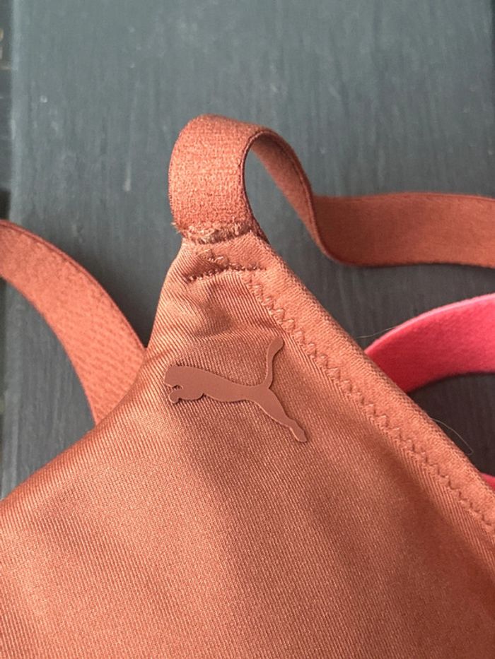 Maillot de bain une pièce marron puma - photo numéro 6