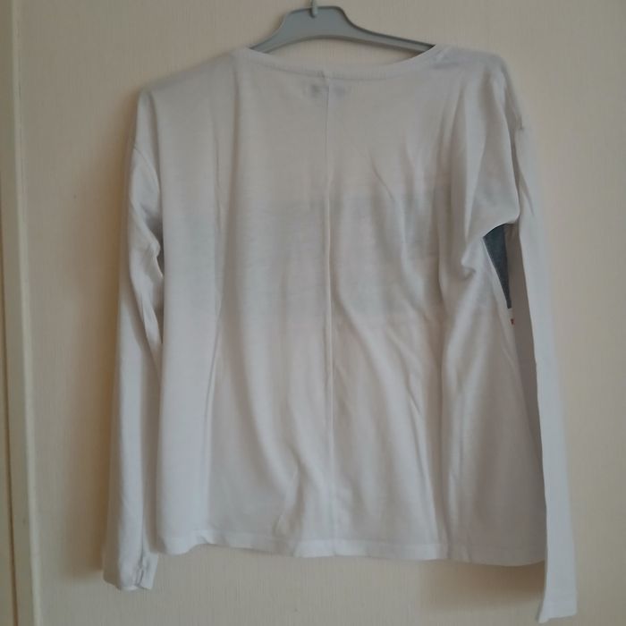 T-shirt blanc • 14 ans • La Halle - photo numéro 4
