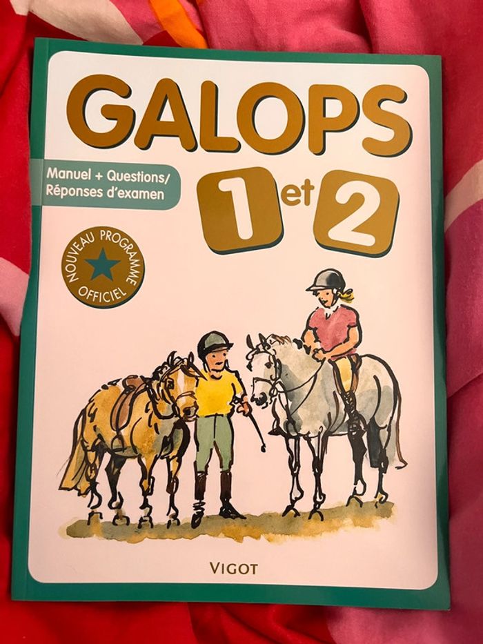 Livres questions Galops 1 et 2