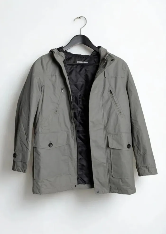Parka grise pour enfant taille S - Bonpoint - photo numéro 7