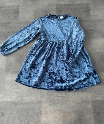 Robe effet velours 36 mois